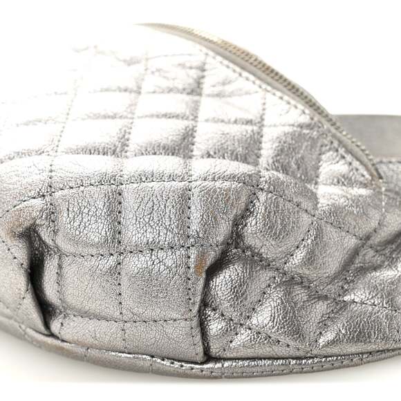 Chanel Metallic Calfskin Quilted Banane #234468C19B - Picture 9 of 12
